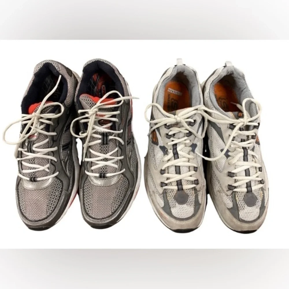 Bundle 2 pair of sketchers size 10.5 mens